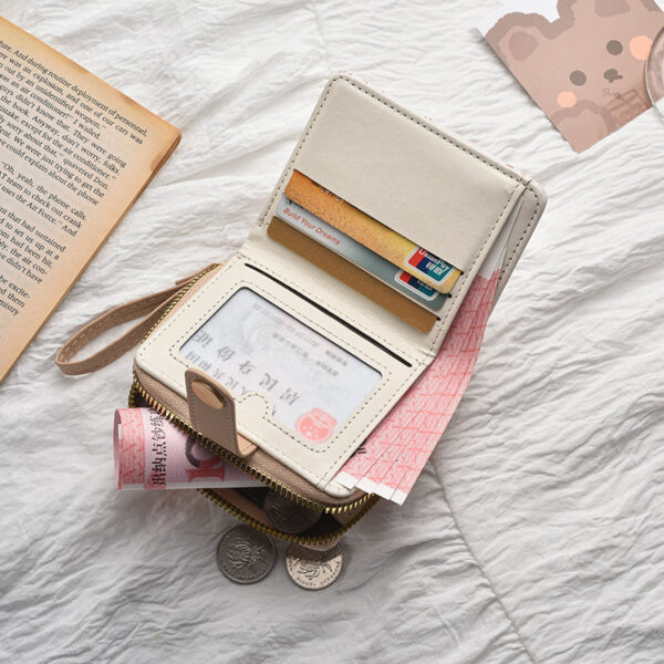 Wholesale Simple cute kitten buckle multifunctional wallet