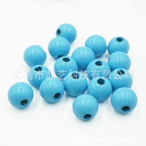 14mm sky blue beads