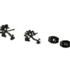 PVD Coated Real Gold Plated Leaf Heart Shape Stainless Steel Waterproof Non Tarnish Ear Studs