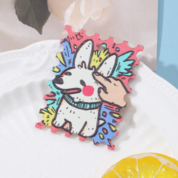 Wholesale Stamp tags, cute cat and dog pendants