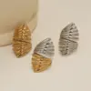oly-0fe5eff454ed2292bb3ae8644195b80b Wholesale PVD Coated Real Gold Plated 18K Gold Geometric 304 Stainless Steel Casual Simple Style Waterproof Non Tarnish Adjustable Ring