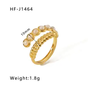 HF-J1464-Gold / Adjustable Opening