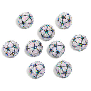 Football (transparent ab diamond) / 20mm