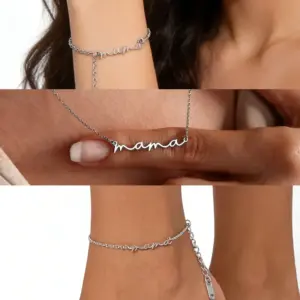 Steel Color Suit (Necklace Bracelet Anklet) / 18k