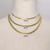 Wholesale Simple Style Geometric Stainless Steel Gold Plated Necklace