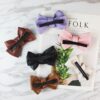 Wholesale Leather bow hair accessories hairpin girls' hairpin