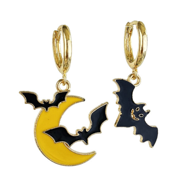 oly-1031b9552cac1ea4daa40efa8ecac5b2 Wholesale ghost bat earrings metal op earrings
