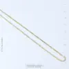 Wholesale Titanium Steel Simple Style Plating Solid Color Necklace