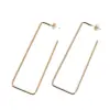 Wholesale PVD Coated 18K Gold Plated Fruit Stainless Steel Simple Style Waterproof Non Tarnish Earrings