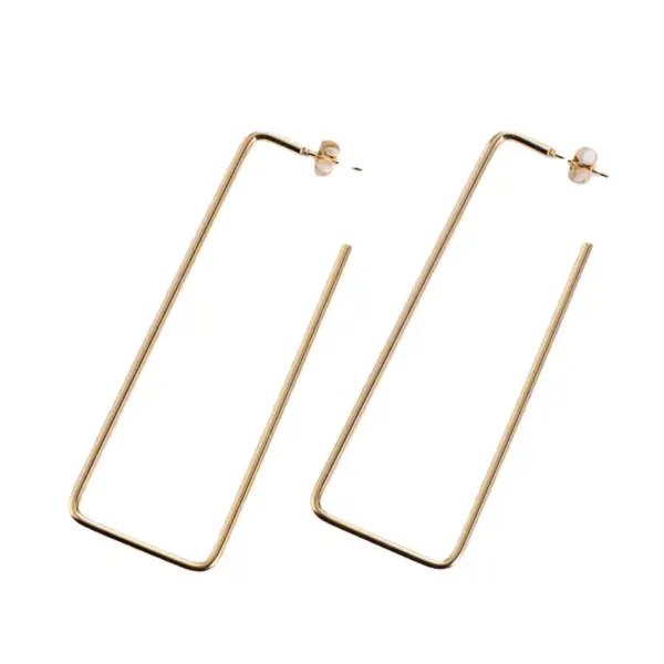 Wholesale PVD Coated 18K Gold Plated Fruit Stainless Steel Simple Style Waterproof Non Tarnish Earrings