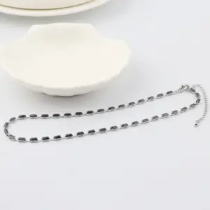 2.5*5 Black Diamond-White gold color