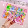 Wholesale Bear Shake-Shake Acrylic Loose-Leaf Notebook A7 Notepad
