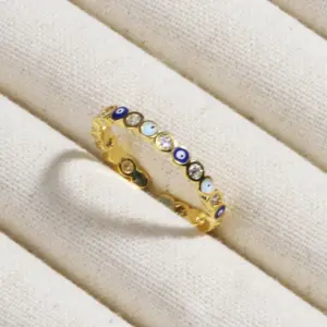 Sapphire Blue & Light Blue / Gold