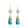 oly-107ba488c33f72d13d00061c36e2d612 Wholesale Enamel Drop Turquoise Earrings