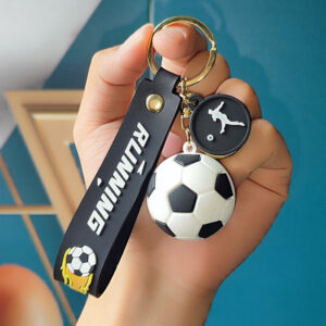 M0173#Large simulated football-black
