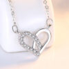 Wholesale Heart-shaped pendant clavicle necklace niche high-end