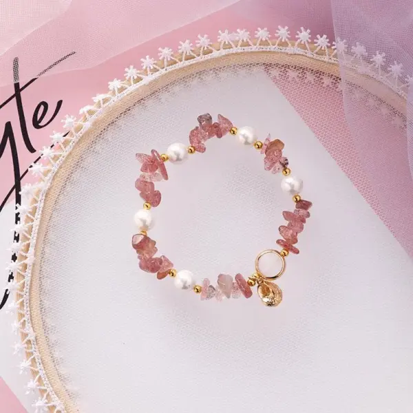 Wholesale Geometric Natural Stone No Inlaid Bracelets In Bulk