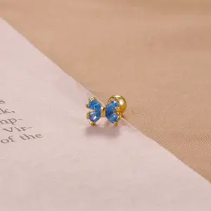 Y26464-6-Golden Sky Blue-1PC