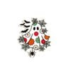 Wholesale 30pcs/pack Halloween ghost acrylic Flatback accessories DIY jewelry pendant material