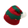 Wholesale Knitted Christmas hat with bells and pom-poms for winter