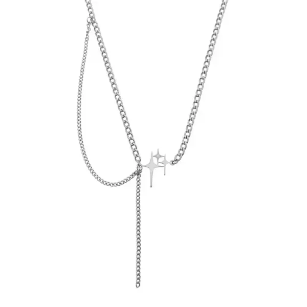 Fashion Heart Shape Butterfly Alloy Layered Necklaces Wholesale