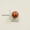 oly-10d393c5321c646afab4d349383e4032 Wholesale 10pcs Acrylic 16mm Printed Round Leopard Print Beads