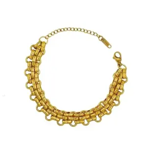 Ys205 Gold Bracelet 16 5