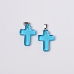 Cross transparent blue / Colors are updated from time to time