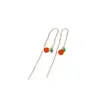 Wholesale Copper Vacuum Plating Pearl Zircon Heart Shape Flower Butterfly Casual Simple Style Drop Earrings For Women'S