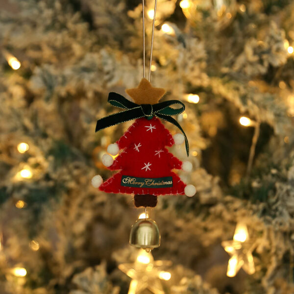 Wholesale Christmas gift plush Christmas tree pendant Christmas decoration