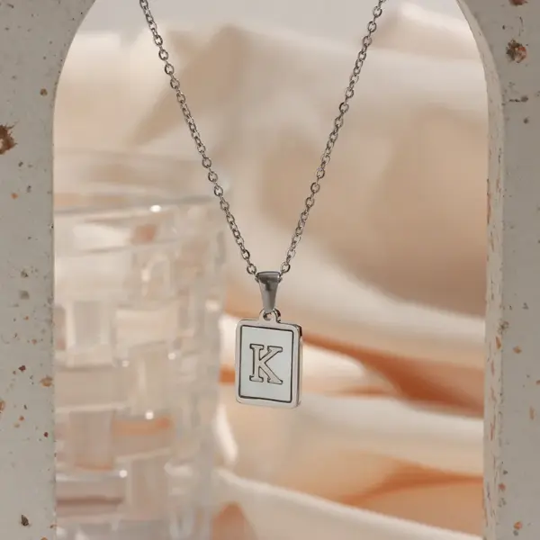 PVD Coated Real Gold Plated Letter 304 Stainless Steel Fashion Waterproof Non Tarnish 304 Stainless Steel