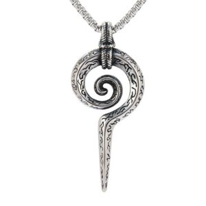 Snake + stainless steel chain