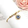 Wholesale Fashion Eye Titanium Steel Inlay Zircon Bracelets 1 Piece