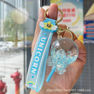 Bubble Beads Lollipop Blue