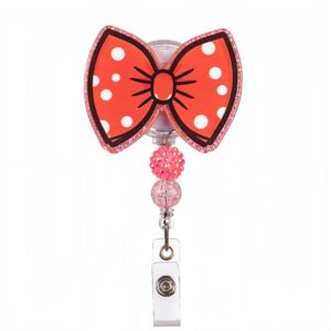 Beaded polka dot knot