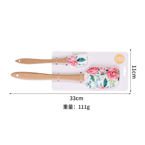 oly-1169fc0adde689bce0d713a8033b0121 Wholesale Large and Small Set Cake Cream Spatula Wooden Handle Spatula