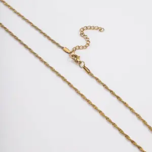 2.4mm Golden Starry Winding Chain / 60 5cm Extension Chain