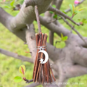 Branch Broom + Star Moon / 10cm