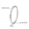 Wholesale Ion Plating (IP) Real Gold Plated 18K Gold Solid Color 304 Stainless Steel Simple Style Waterproof Non Tarnish Rings