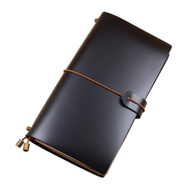 Wholesale Vintage Cowhide Strap Oil Leather Notebook