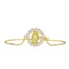 Wholesale Fashion Geometric Copper Zircon Bracelets In Bulk
