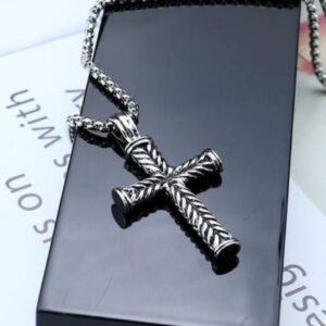 Pattern cross + stainless steel 60cm