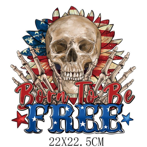 Wholesale Independence Day Hot Stamping StickerUV DTF Ready to Press Transfers Wraps