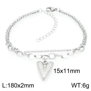 Steel Color Bracelet KB202984-Z