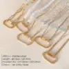 Wholesale EManco New Combination Series DIY Vintage Temperament Women's Trendy Series Necklace Stainless Steel