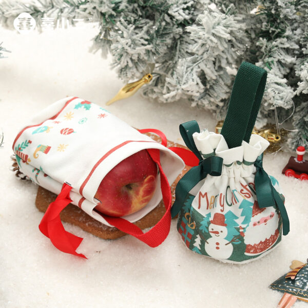 Wholesale Christmas Eve gift bag apple bag