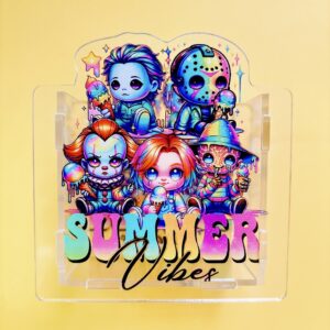 B369-horror collection ice cream pen holder