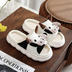 Meatball bottom linen cow-white / 44-45