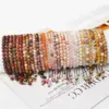 Fashion Crack Natural Stone Crystal Beaded Bracelets