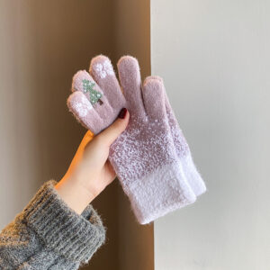 Light purple [Christmas finger split]